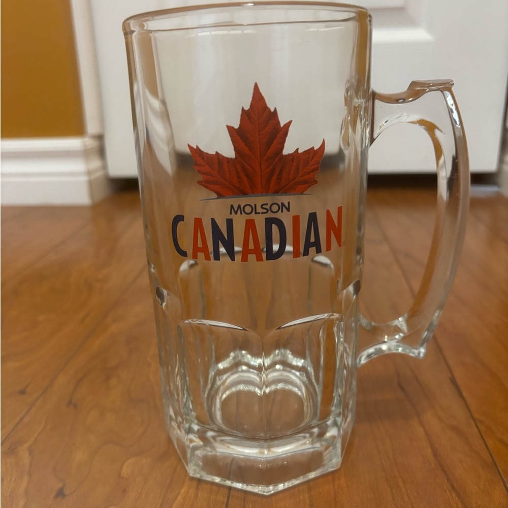 Molson Canadian Stein Beer Mug 32OZ